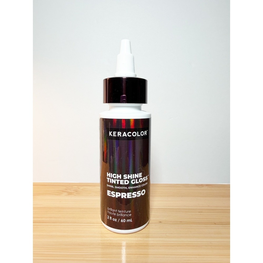 Keracolor High Shine Tinted Gloss Espresso 2 fl oz Hair Color Treatment